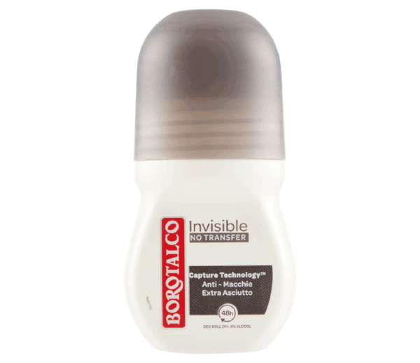 BOROTALCO DEODORANTE ROLL-ON 50ML INVISIBILE