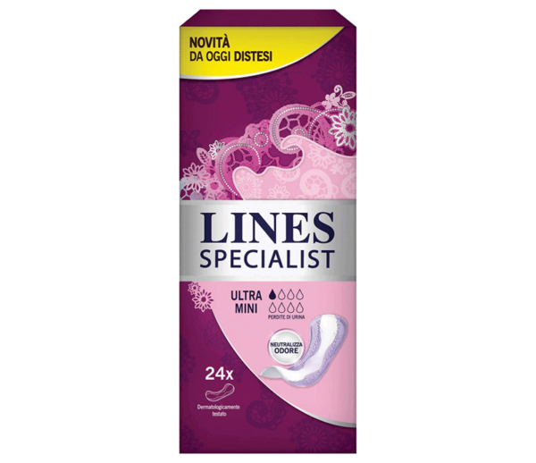 LINES ASSORBENTI SPECIALIS ULTRA MINI 24 PEZZI